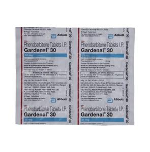 Gardenal 30 mg Tablet Container