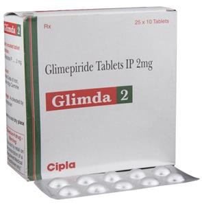 Glimda 2 mg Tablet