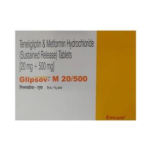 Glipsov M 20/500 mg Tablet