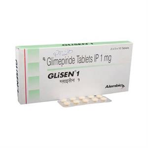 Glisen 1 mg Tablet