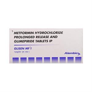 Glisen MF 1 mg Tablet