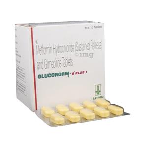 Gluconorm G Plus 1 mg Tablet