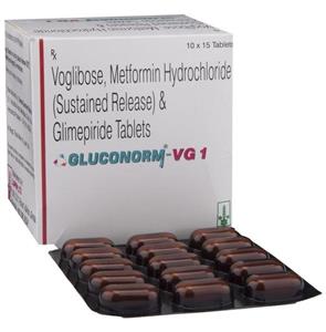 Gluconorm VG 1 mg Tablet