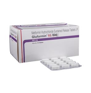 Gluformin XL 500 Tablet
