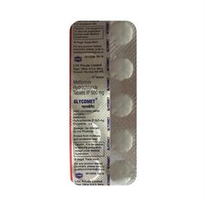 Glycomet 500 mg Tablet