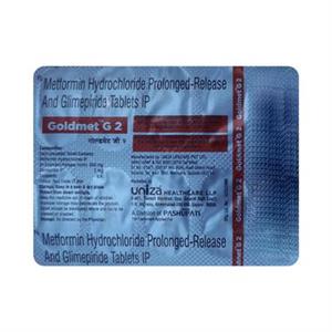 Goldmet G2 mg Tablet