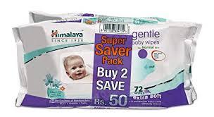 Himalaya Baby Wipes Offer Pack 72S