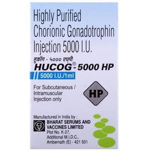 Hucog 5000 IU Injection