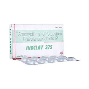 Indclav 375 mg Tablet