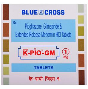 K PIO gm 1 mg Tablet