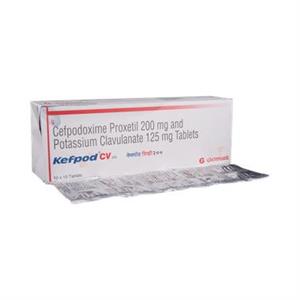 Kefpod CV 200 mg Tablet