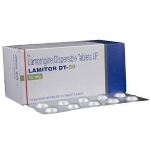 Lamitor 50 mg DT Tablet