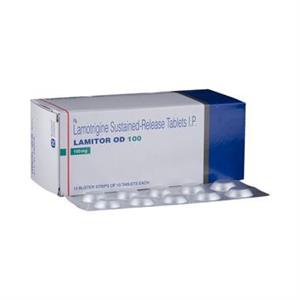 Lamitor OD 100 mg Tablet