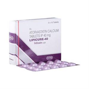 Lipicure 40 mg Tablet