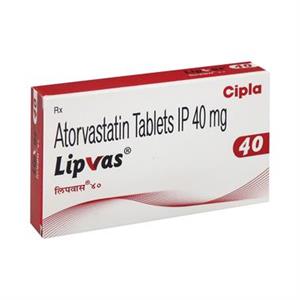 Lipvas 40 mg Tablet