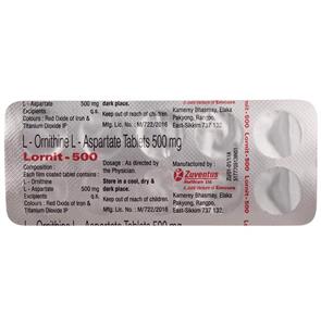 Lornit 500 mg Tablet