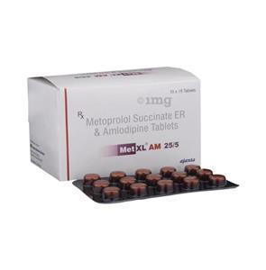 Met XL AM 25/2.5 mg Tablet