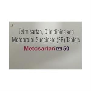 Metosartan LN 50 mg Tablet