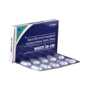 Migest SR 200 mg Tablet