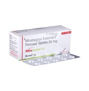 Mirasmart 25 mg Tablet