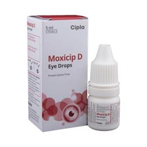 Moxicip D Eye Drops 5 ml