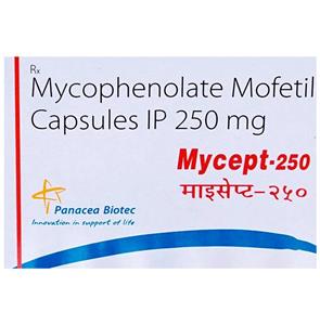 Mycept 250 mg Capsule