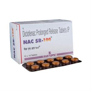 NAC SR 100 mg Tablet