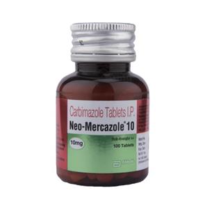 Neomercazole 10 mg Container