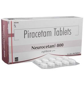 Neurocetam 800 mg Tablets