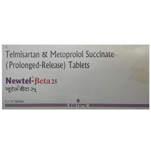 Newtel Beta 25 mg Tablet