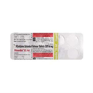 Nicardia XL 60 mg Tablet