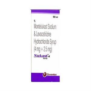 Nukast 4 mg Syrup 60 ml