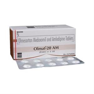 Olmat AM 20 mg Tablet