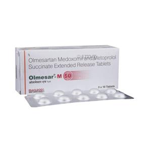 Olmesar M 50 mg Tablet