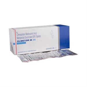 Olmetor M 25 mg Tablet