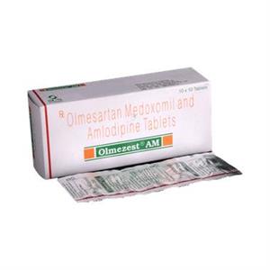 Olmezest AM 40 mg Tablet