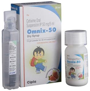 Omnix 50 mg Dry Syrup