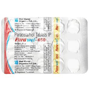 Parawel 650 mg Tablet