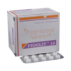 Pioglit 15 mg Tablet