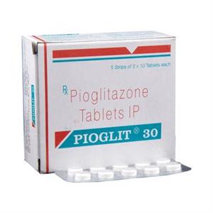 Pioglit 30 mg Tablet