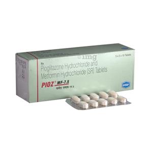 Pioz MF 7.5 mg Tablet