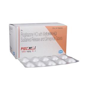 Pioz MF G1 mg Tablet