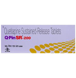 Q PIN SR 200 mg Tablet
