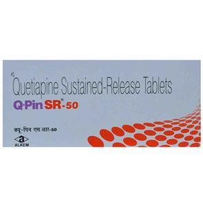 Q PIN SR 50 mg Tablet