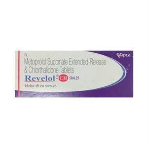 Revelol CH 50/6.25 mg Tablet