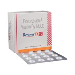 Rosuvas D 10 mg Tablet