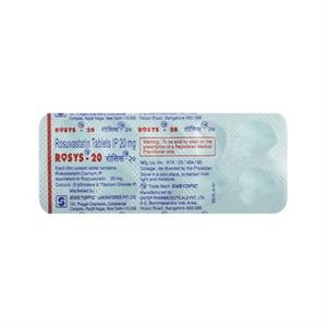 Rosys 20 mg Tablet