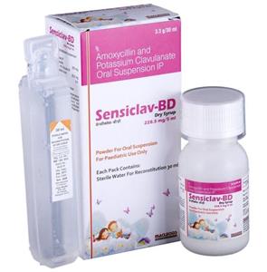 Sensiclav BD 228.5 mg Syrup