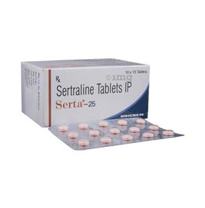 Serta 25 mg Tablet