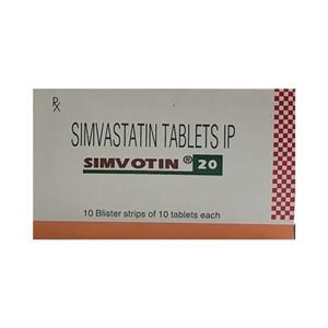 Simvotin 20 mg Tablet